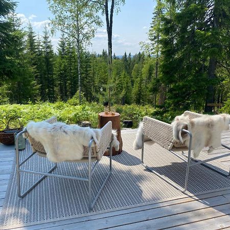 Glamping Tent With Amazing View In The Forest Torsby Bagian luar foto