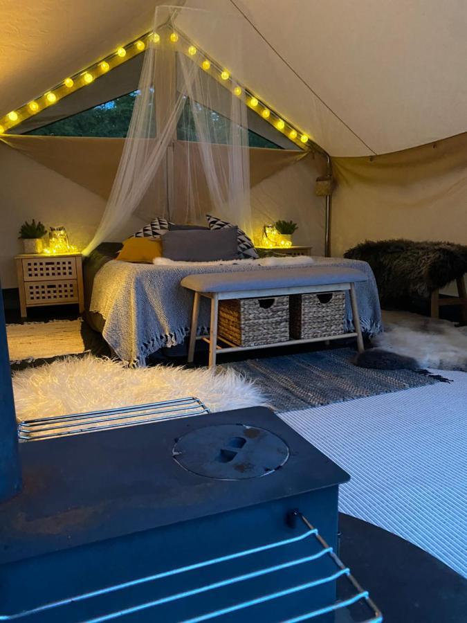Glamping Tent With Amazing View In The Forest Torsby Bagian luar foto