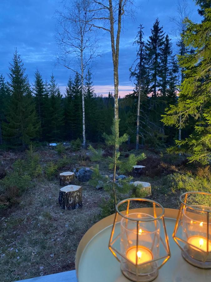 Glamping Tent With Amazing View In The Forest Torsby Bagian luar foto