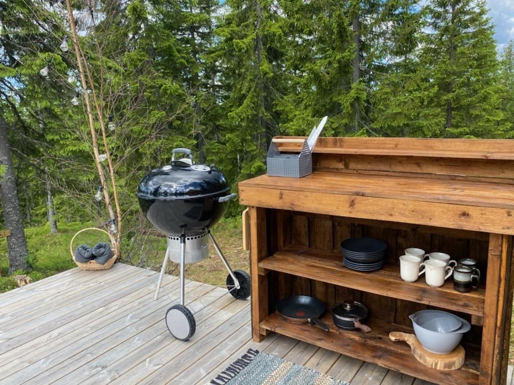Glamping Tent With Amazing View In The Forest Torsby Bagian luar foto